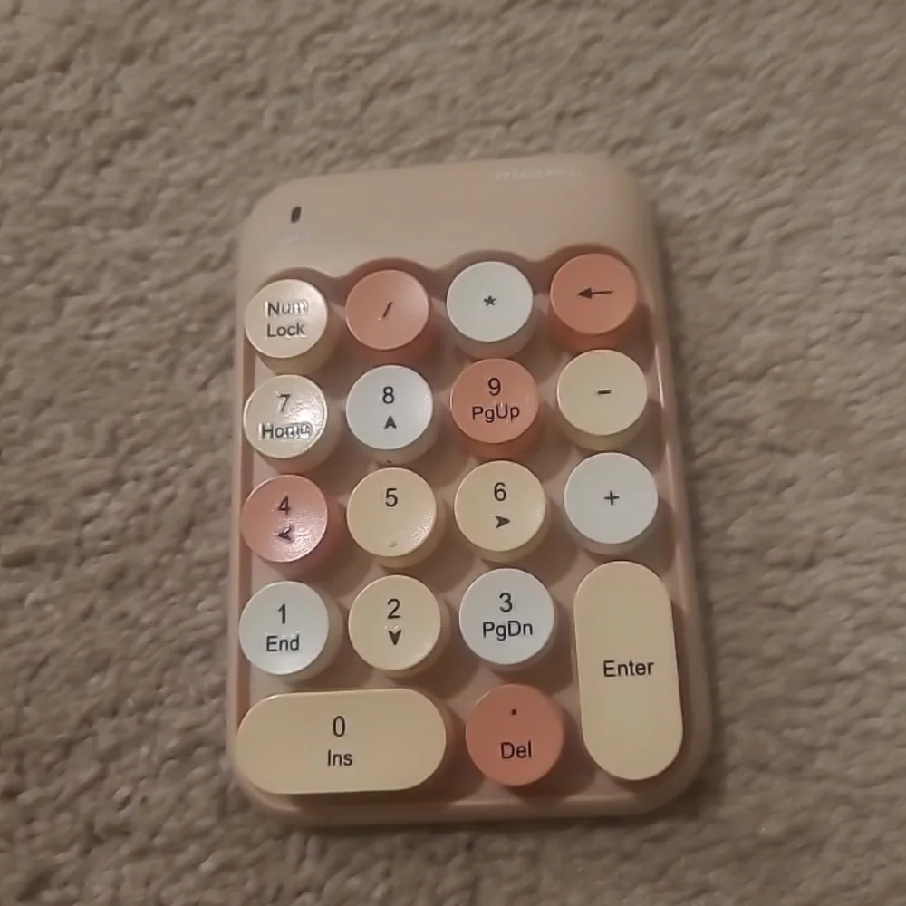 MOFII X910 Wireless Keyboard Tested And Works! Pink